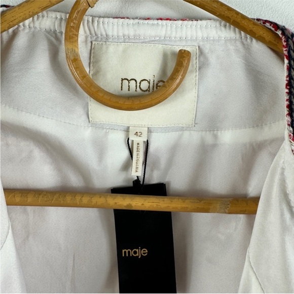 MAJE Venetia Two Tone Tweed Pink Rose Rouge
Belted blazer NEW - Picture 16 of 16